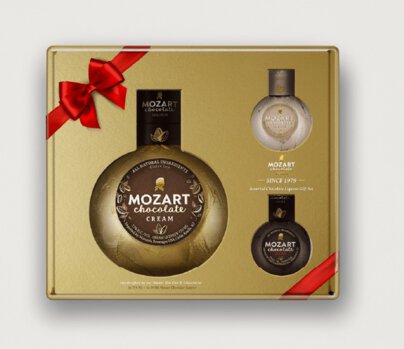 Mozart Chocolate Cream Liqueur Gift Set