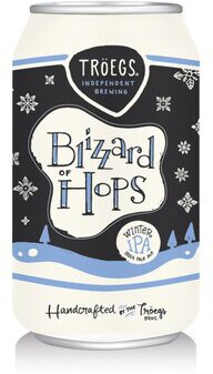 TROEGS BLIZZARD OF HOPS WINTER IPA CANS