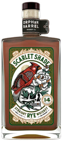Orphan Barrel Scarlet Shade 14 Years Straight Rye Whiskey - 750ml