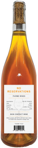 No Reservations Orange Skin Contact