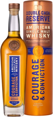 Virginia Distillery Courage & Conviction American Single Malt Whisky Double Cask Reserve