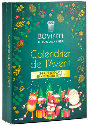 Advent Calendar Bovetti Chocolate Des Francais