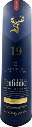 Glenfiddich 19 Year Old Bourbon Barrel Single Malt Scotch Whisky