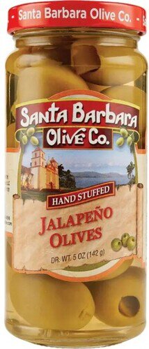 Santa Barbara Olive Co. - Jalapeno-Stuffed Olives