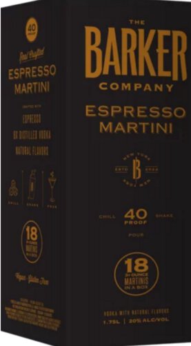 The Barker Company Espresso Martini