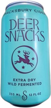 Shacksbury Deer Snacks Wild Yeast Dry Cider