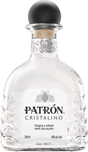 Patron Cristalino Anejo Tequila