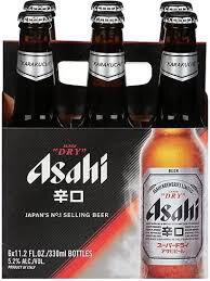 Asahi Non-Alcoholic Super Dry 0.0 6pk Btls