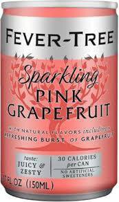 Fever-Tree Pink Grapefruit Sparkling Mixer 4Pk Can 250ML