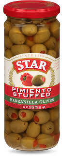 Star Pimiento Stuffed Manzanilla Olives 85g