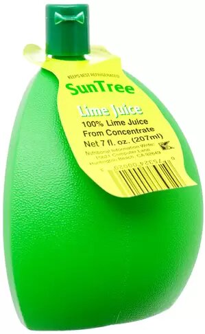 California Wedge Lime Juice 207ml