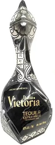 Dona Victoria Tequila Extra Añejo Black Bottle