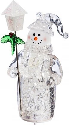 LED Cheerful Snowman Ornament