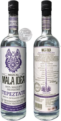 Mala Idea Mezcal Tepeztate