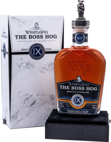 Whistlepig The Boss Hog 9th Edition Siren's Song Barrel Aged Straight Rye Whiskey
