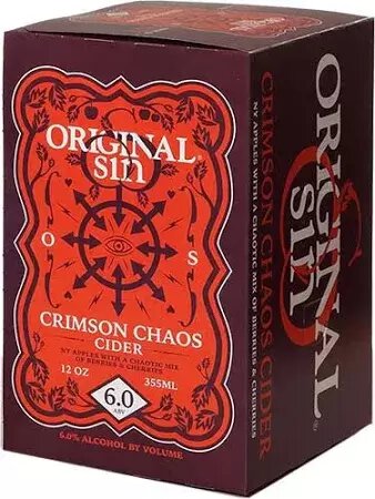 Original Sin Crimson Chaos Cider