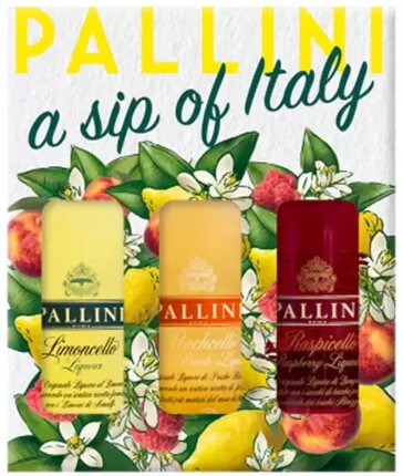 Pallini Limon/Peach/Raspberry 