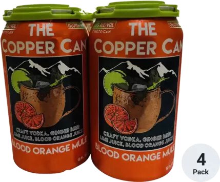 The Copper Blood Orange Moscow Mule
