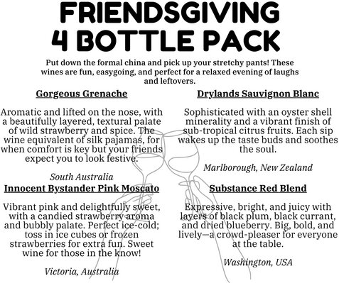 Friendsgiving Wine Kit