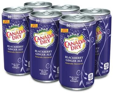 Canada Dry Blackberry Ginger Ale