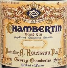 Domaine Armand Rousseau Chambertin Grand Cru