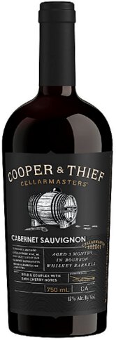 Cooper & Thief Bourbon Barrel Whiskey Aged Cabernet Sauvignon