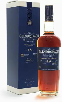 Glendronach 18 Year Single Malt Scotch Whisky
