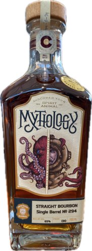 Mythology Straight Bourbon Bevys 7yr Cask Strength Single Barrel