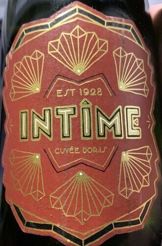 Sparkling Point 'Intime' Cuvee Doris NV Ginger Flavored Sparkling Wine