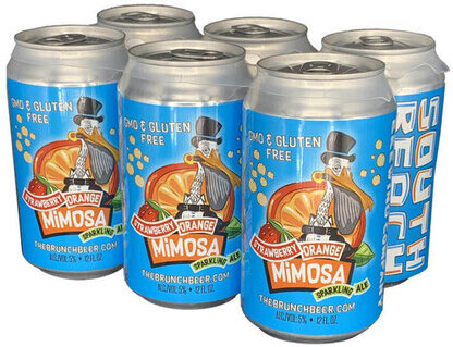 South Beach Strawberry Orange Mimosa Blonde Ale 6 Pack Cans