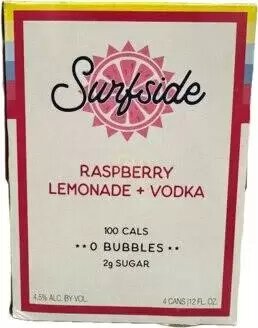 Surfside Raspberry Lemonade & Vodka