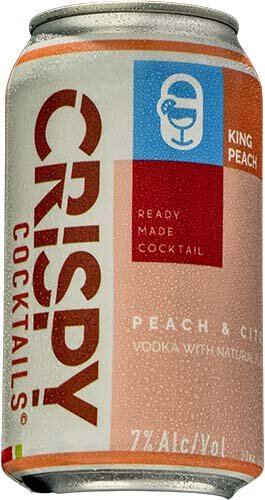 Crispy Cocktails King Peach Peach & Citrus