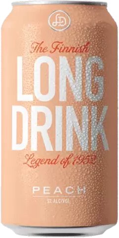 The Finnish Long Drink Peach With Premium Gin 6pk