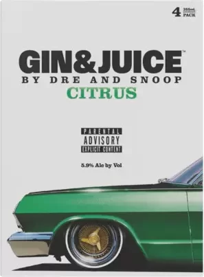 Gin & Juice By Dre And Snoop Citrus Cocktail