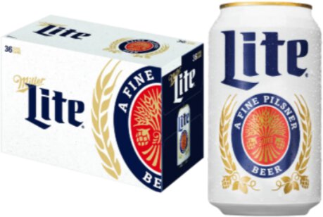 Miller Lite 36pk 12oz Cans
