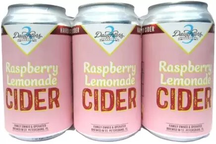 Daughters Raspberry Lemonade Cider