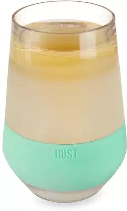Wine Freeze Cooling Cup Clear Mint