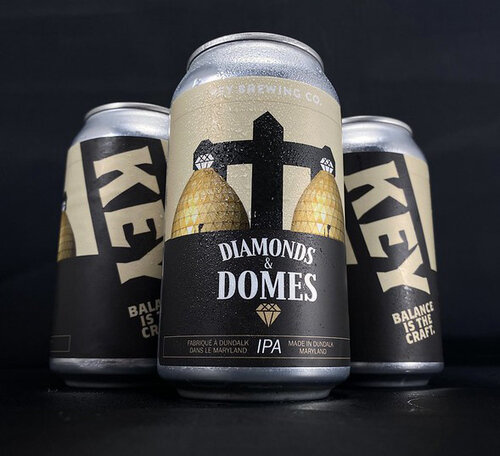 Key Brewing Co Diamond & Domes Cans