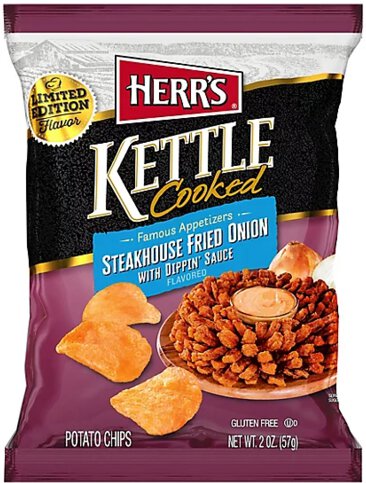 Herrs Kettle Steakhouse Fried Onion 2oz