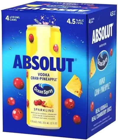 Absolut Ocean Spray Cran Pineapple