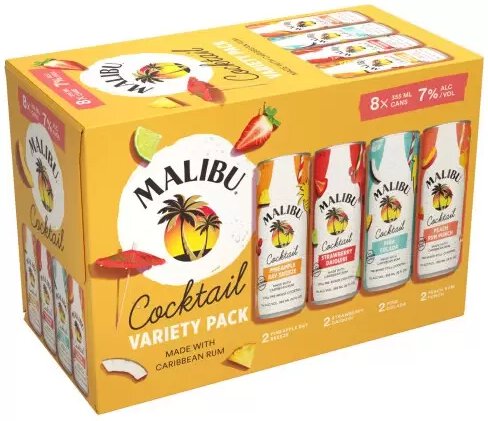 Malibu Cocktails Variety Pack