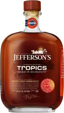 Jefferson's Tropics Aged In Humidity Kentucky Straight Bourbon