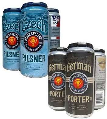 Urban Chestnut Seasonal: Czech Pils or German Porter