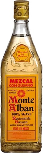 Monte Alban Mezcal Con Gusano