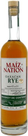 Maiz Nation Oaxacan Rye Whiskey