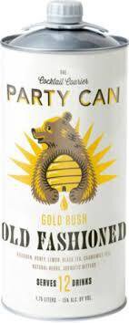 Party Can Gold Rush Old Fashioned Ready-to-Drink Cocktail