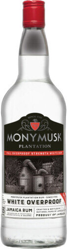 Monymusk Plantation White Overproof Jamaica Rum