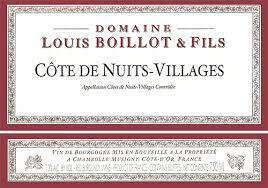 Domaine Louis Boillot Cote de Nuits-Villages