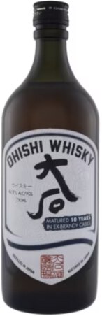 Ohishi Japanese Whisky Brandy Cask 750ml
