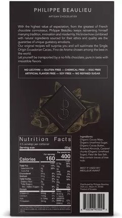 Philippe Beaulieu Dk Choc Almonds Caramel Fleur